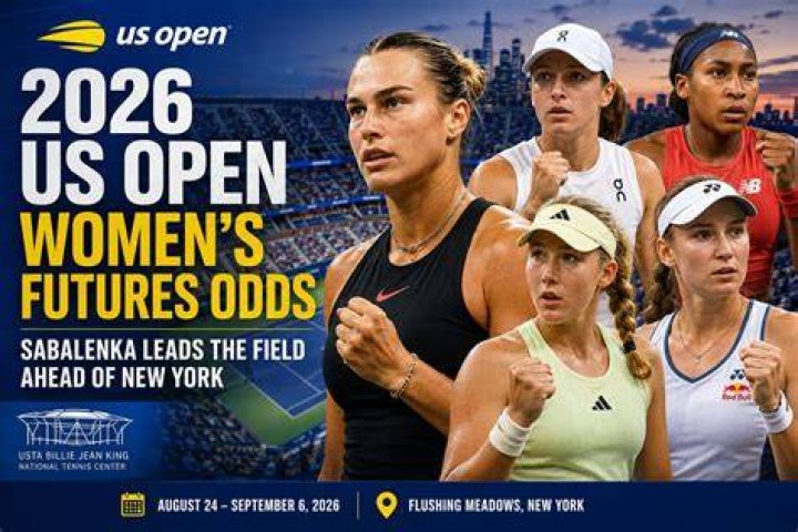 U.S. Open women's singles tennis champion Iga Swiatek poses at "Top of